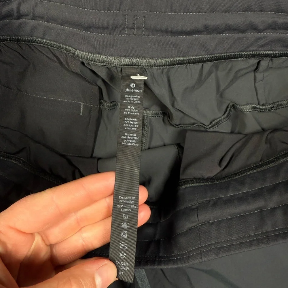 Lululemon Great Wall Jogger Pant Waist Tie Men Size Large